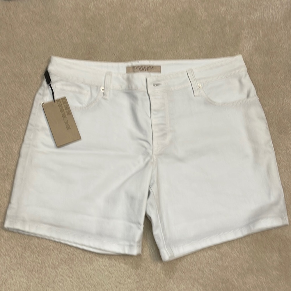 BURBERRY BRIT | White Denim Shorts Sz 28